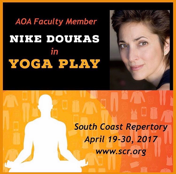 Oclusión Cristo Usando una computadora Faculty Member Nike Doukas in “Yoga Play” | Art of Acting Studio
